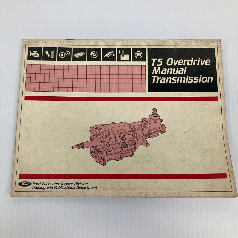 T5 Overdrive Manual Transmission Ford 1980